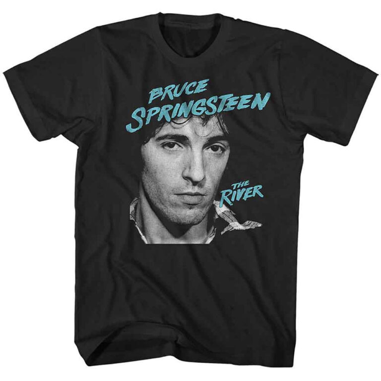 Bruce Springsteen River 2016 Black T-Shirt