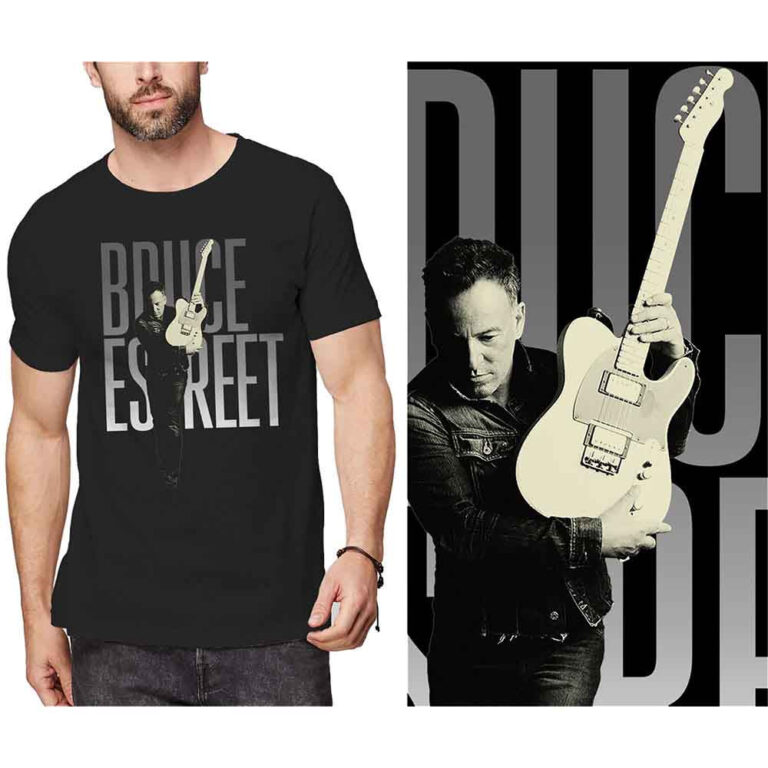 Bruce Springsteen Estreet Black T-Shirt