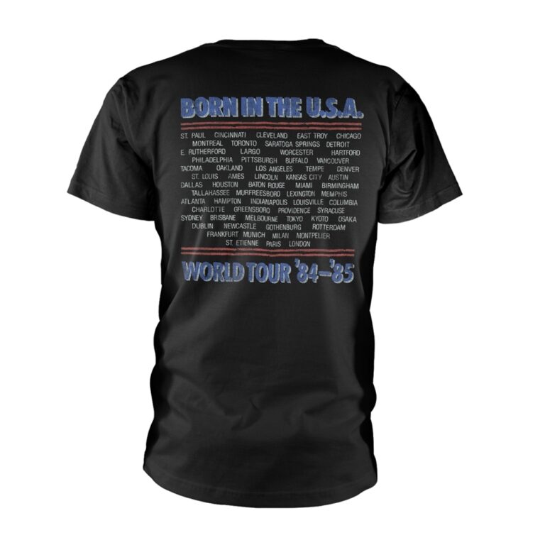 Bruce Springsteen – Tour ’84-’85 Front / Back Print T-Shirt