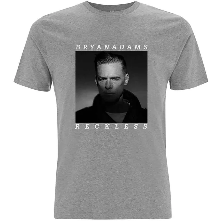 Bryan Adams Reckless Grey T-Shirt
