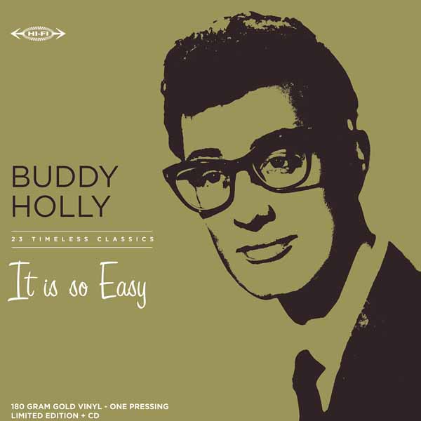 Buddy Holly – IT IS SO EASY (SOLID GOLD VINYL) (RSD 2026) Vinyl LP
