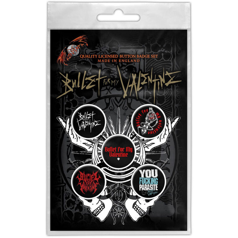 Bullet For My Valentine Logo Badge Pack