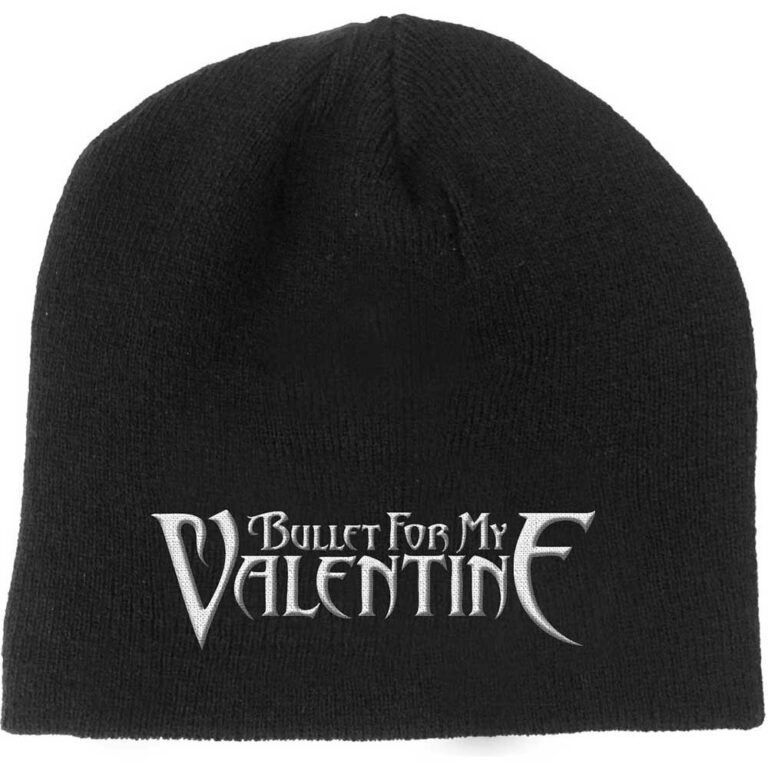 Bullet For My Valentine Unisex Logo Cotton Black Beanie Hat