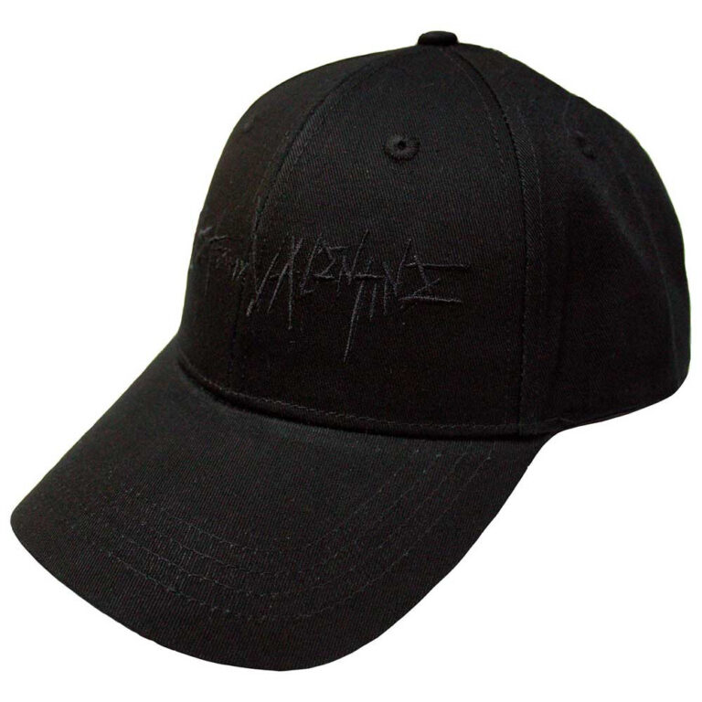 Bullet For My Valentine Text Logo Black Baseball Cap