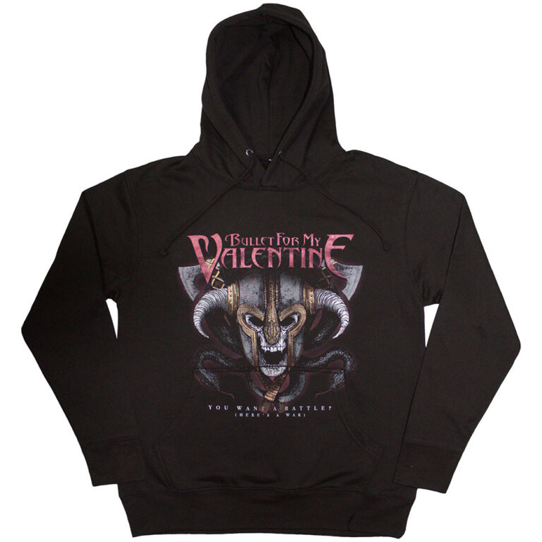 Bullet For My Valentine Viking Black Pullover Hoodie
