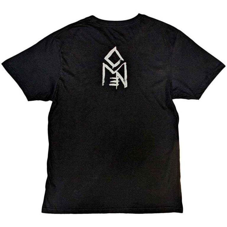 Bullet For My Valentine Omen Black Back Print T-Shirt