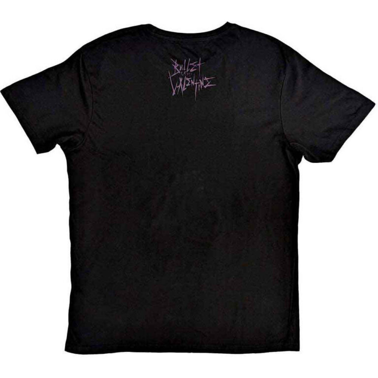 Bullet For My Valentine Ram Black Back Print T-Shirt
