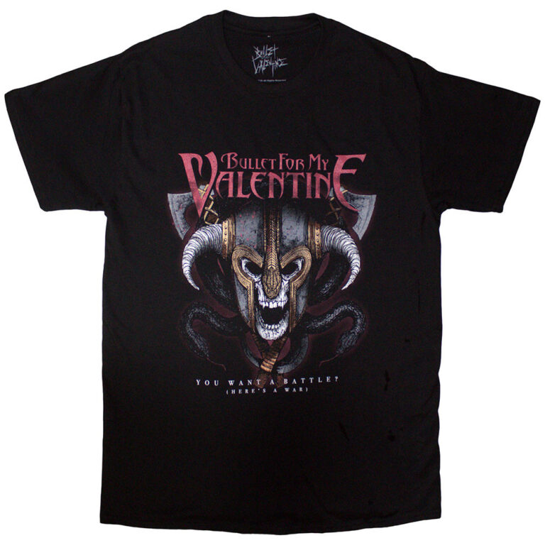 Bullet For My Valentine Viking Black T-Shirt