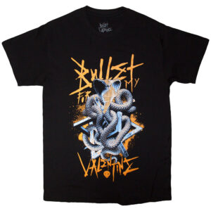 Bullet For My Valentine Wrapped Cobra Black T-Shirt