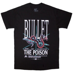 Bullet For My Valentine The Poison Snake Black T-Shirt