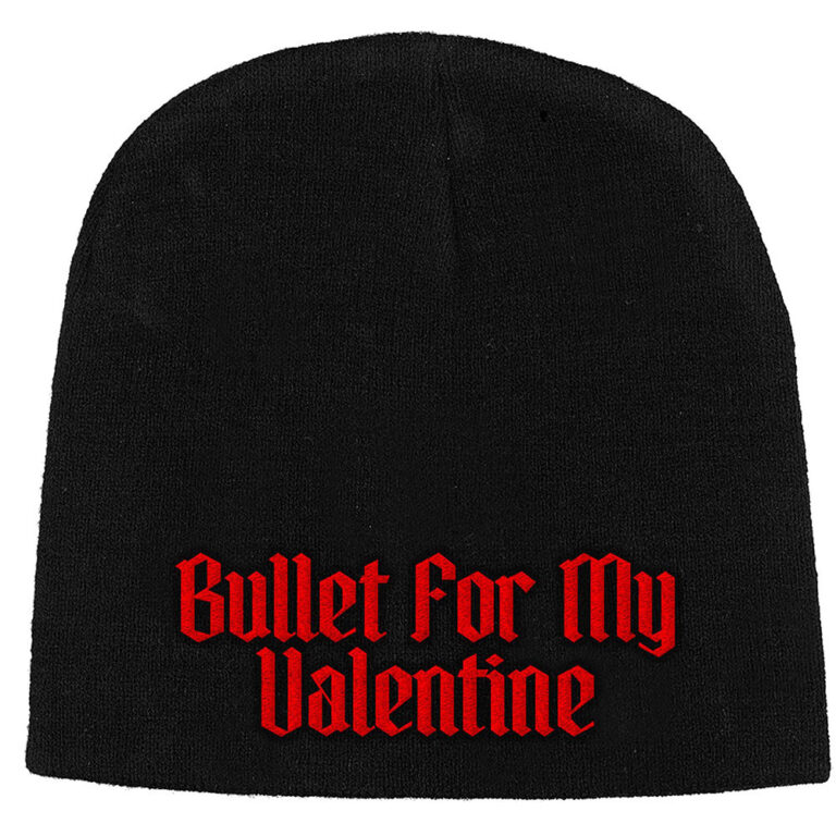 Bullet For My Valentine Unisex Logo 2 Black Beanie Hat