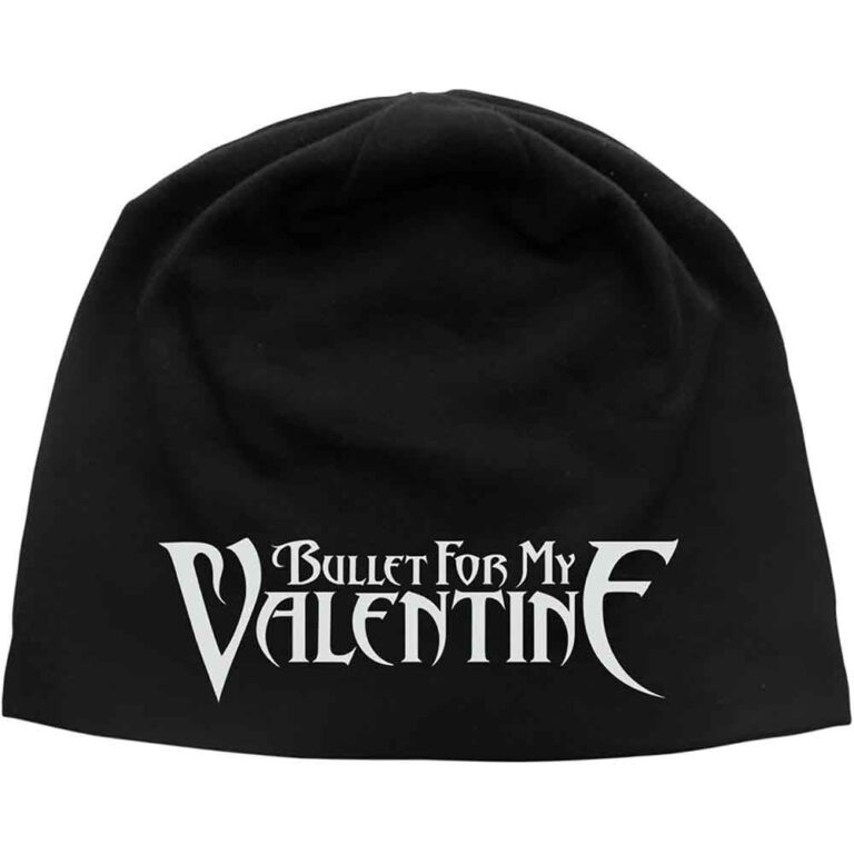 Bullet For My Valentine Unisex Logo JD Print Black Beanie Hat