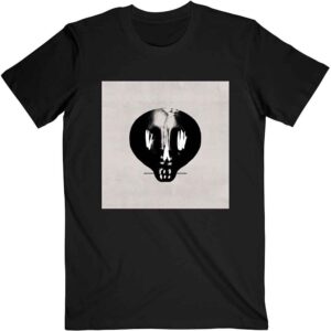 Bullet For My Valentine Album Cropped & Large Logo Black Back Print T-Shirt