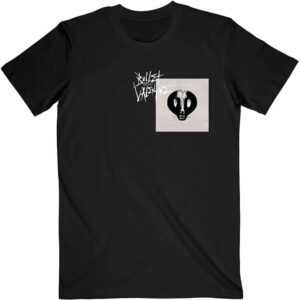 Bullet For My Valentine Album Cropped & Logo Black T-Shirt