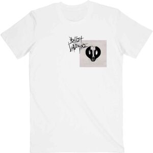 Bullet For My Valentine Album Cropped & Logo White T-Shirt