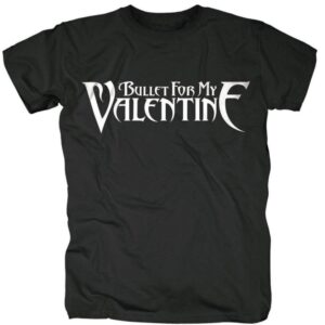 Bullet For My Valentine Logo 1 Black T-Shirt