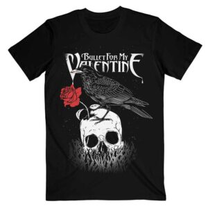 Bullet For My Valentine Raven Black T-Shirt