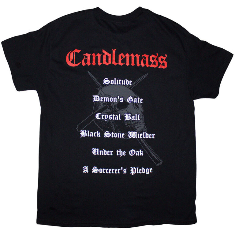 Candlemass Epicus Doomicus Metallicus Black Back Print T-Shirt