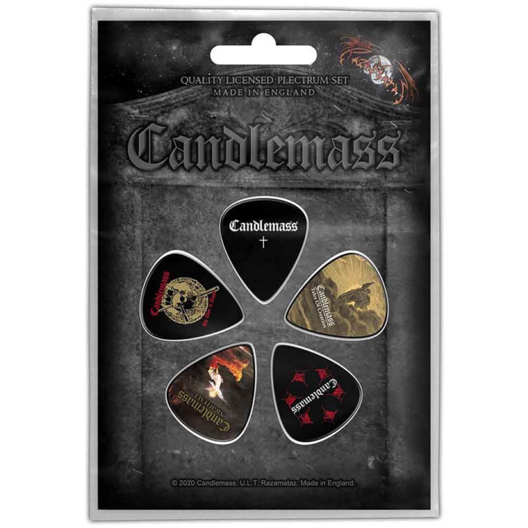 Candlemass Gravestone Plectrum Pack