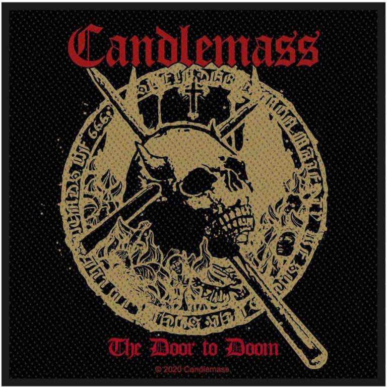 Candlemass The Door to Doom Patch