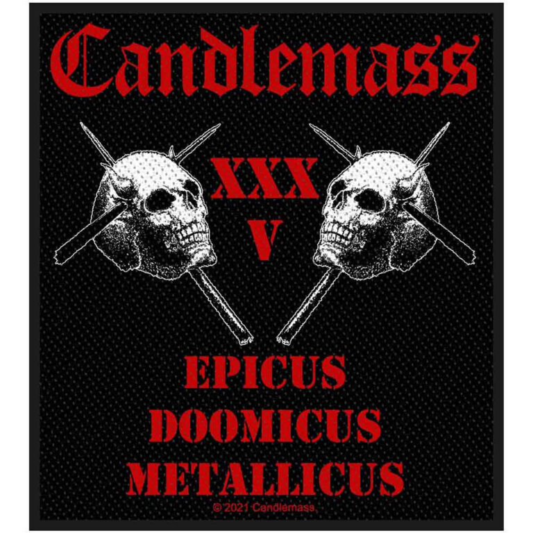 Candlemass Epicus 35th Anniversary Patch