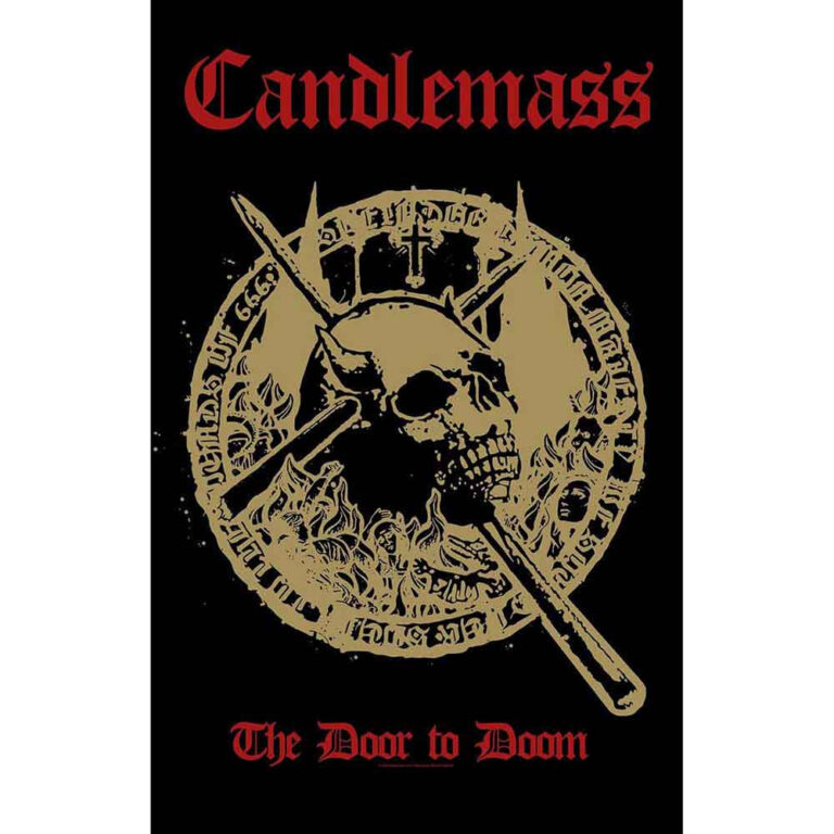 Candlemass The Door To Doom Textile Poster