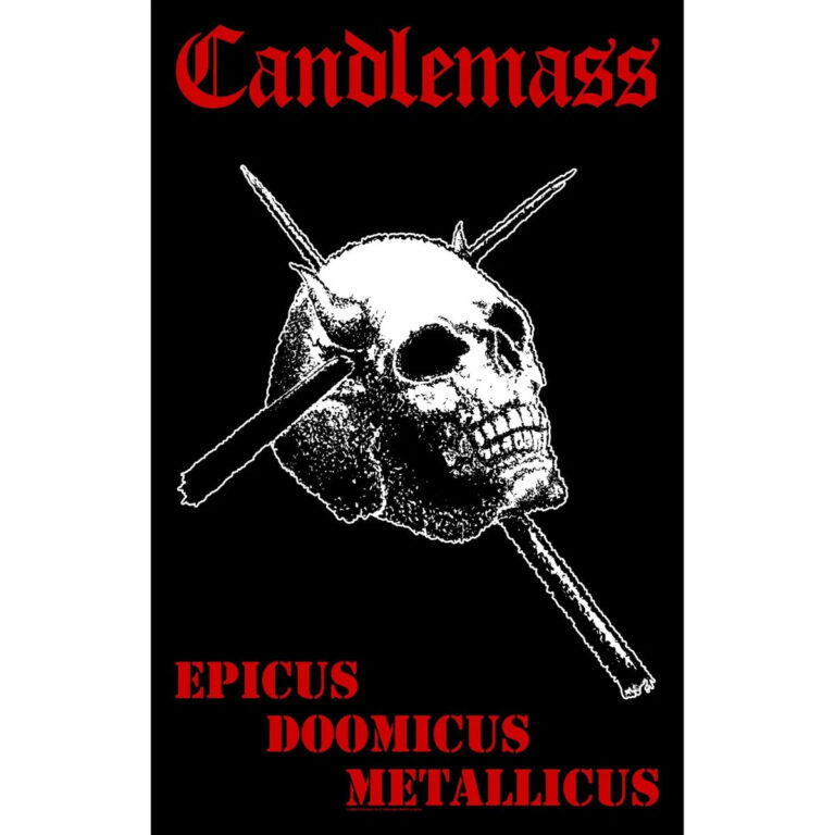 Candlemass Epicus Doomicus Metallicus Textile Poster