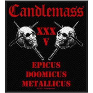 Candlemass Epicus 35th Anniversary Patch
