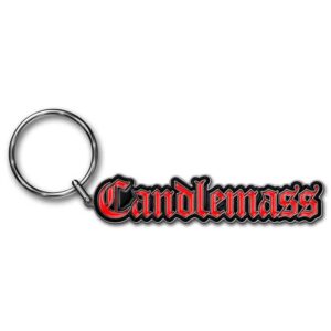 Candlemass Logo Enamel In-Fill Keychain
