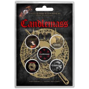 Candlemass The Door to Doom Badge Pack