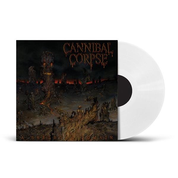 Cannibal Corpse – A SKELETAL DOMAIN (PHD EXCLUSIVE WHITE VINYL) Vinyl LP