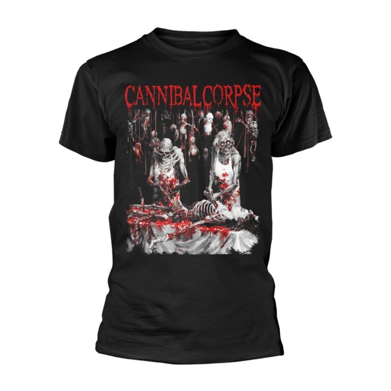 Cannibal Corpse – Butchered At Birth (explicit) (fitted) Front / Back Print T-Shirt