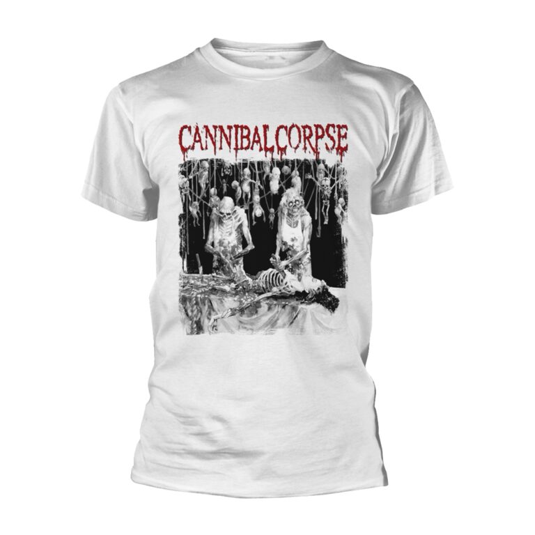Cannibal Corpse – Butchered At Birth (white) T-Shirt