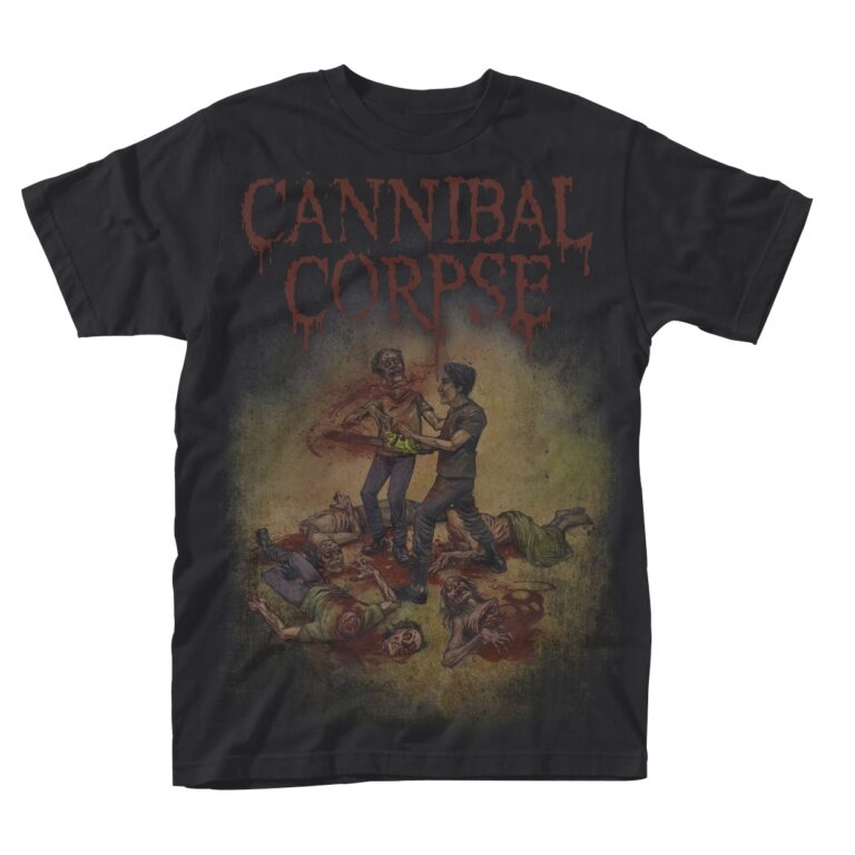 Cannibal Corpse – Chainsaw Front / Back Print T-Shirt