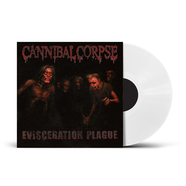 Cannibal Corpse – EVISCERATION PLAGUE (PHD EXCLUSIVE WHITE VINYL) Vinyl LP