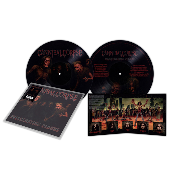 Cannibal Corpse – EVISCERATION PLAGUE (PICTURE DISC) Vinyl 12″ Picture Disc