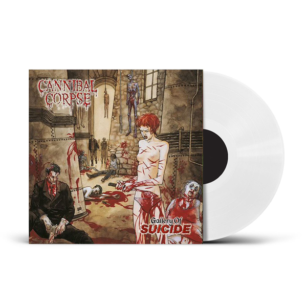 Cannibal Corpse – GALLERY OF SUICIDE (PHD EXCLUSIVE WHITE VINYL) Vinyl LP