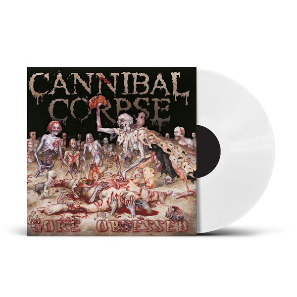 Cannibal Corpse – GORE OBSESSED (PHD EXCLUSIVE WHITE VINYL) Vinyl LP