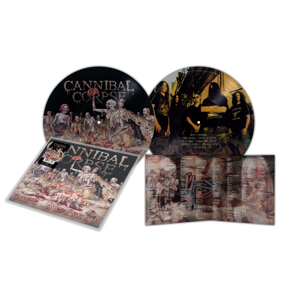 Cannibal Corpse – GORE OBSESSED (PICTURE DISC) Vinyl 12″ Picture Disc