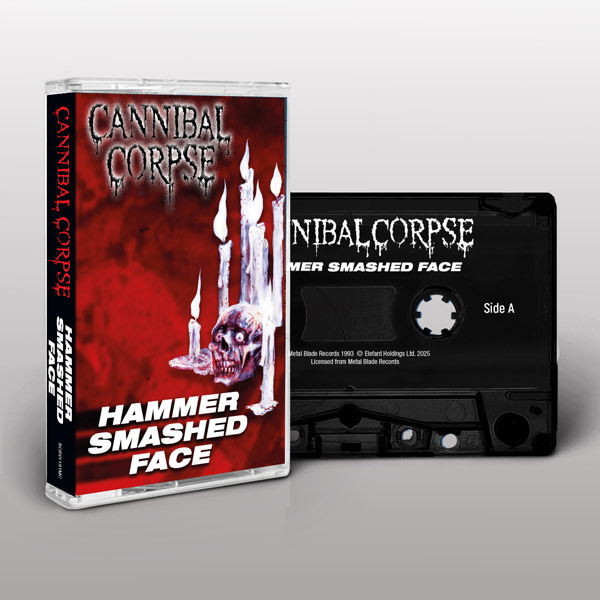 Cannibal Corpse – HAMMER SMASHED FACE Music Cassette