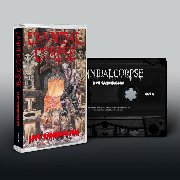 Cannibal Corpse – LIVE CANNIBALISM Music Cassette