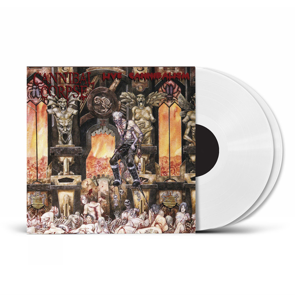 Cannibal Corpse – LIVE CANNIBALISM (PHD EXCLUSIVE WHITE VINYL 2LP) Vinyl Double Album