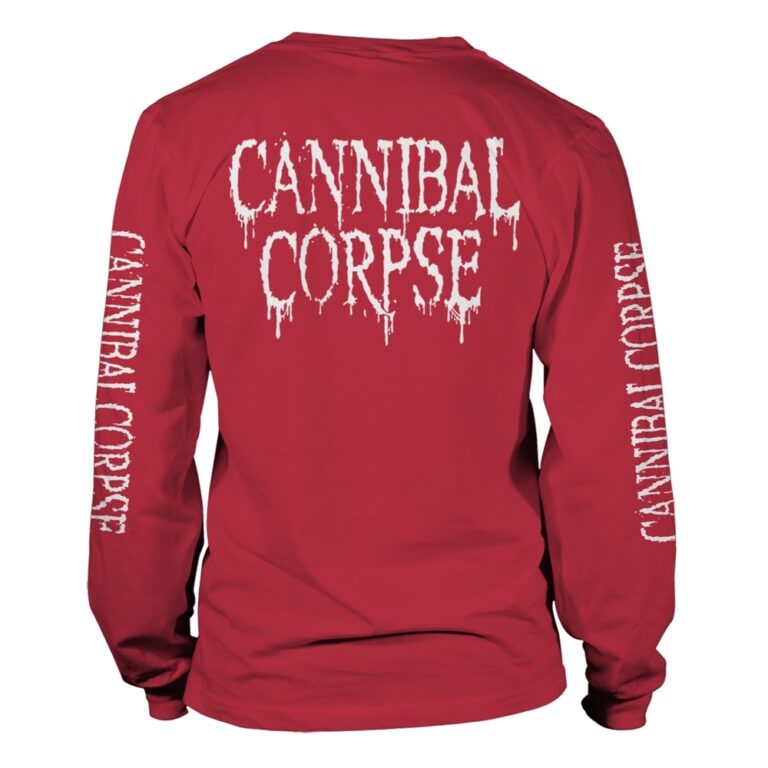 Cannibal Corpse – Pile Of Skulls 2018 (red) Long Sleeved T-Shirt