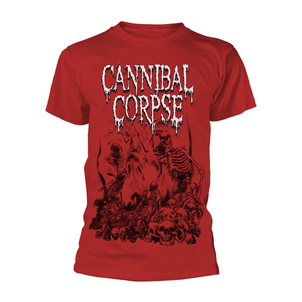 Cannibal Corpse - Pile Of Skulls 2018 (red) (softstyle) T-Shirt