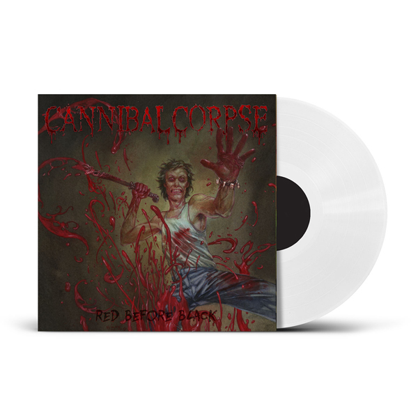 Cannibal Corpse – RED BEFORE BLACK (PHD EXCLUSIVE WHITE VINYL) Vinyl LP