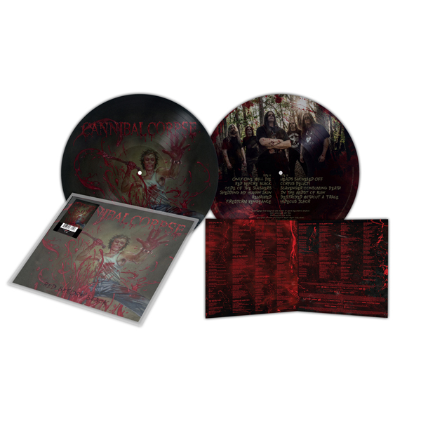 Cannibal Corpse – RED BEFORE BLACK (PICTURE DISC) Vinyl 12″ Picture Disc