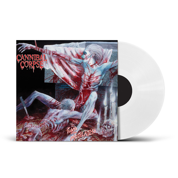 Cannibal Corpse – TOMB OF THE MUTILATED (PHD EXCLUSIVE WHITE VINYL) Vinyl LP