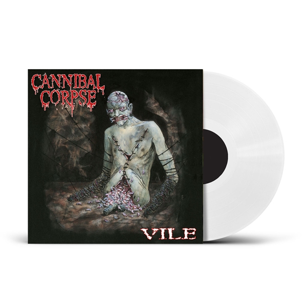 Cannibal Corpse – VILE (PHD EXCLUSIVE WHITE VINYL) Vinyl LP