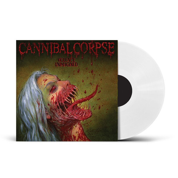 Cannibal Corpse – VIOLENCE UNIMAGINED (PHD EXCLUSIVE WHITE VINYL) Vinyl LP