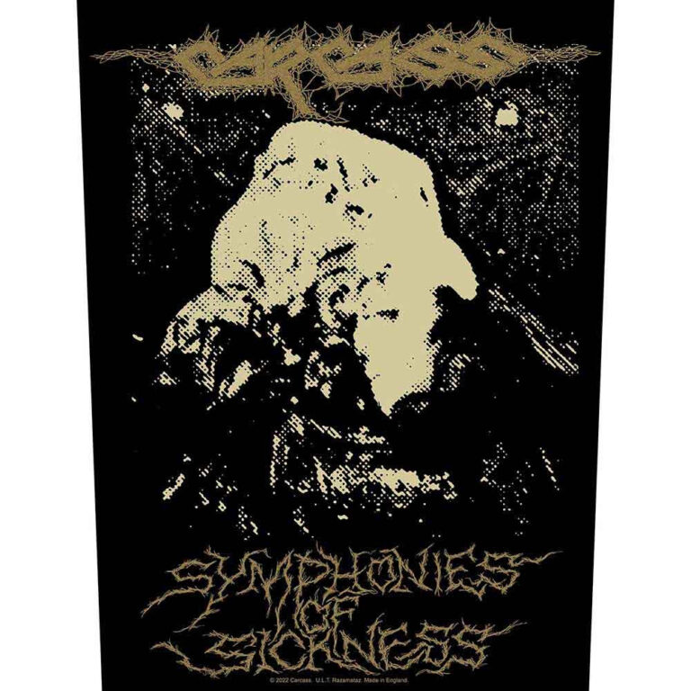 Carcass Symphonies Of Sickness Back Patch